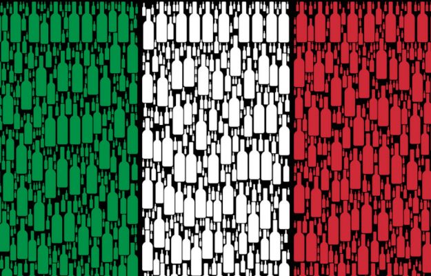 ItaliaBandieraBottiglie